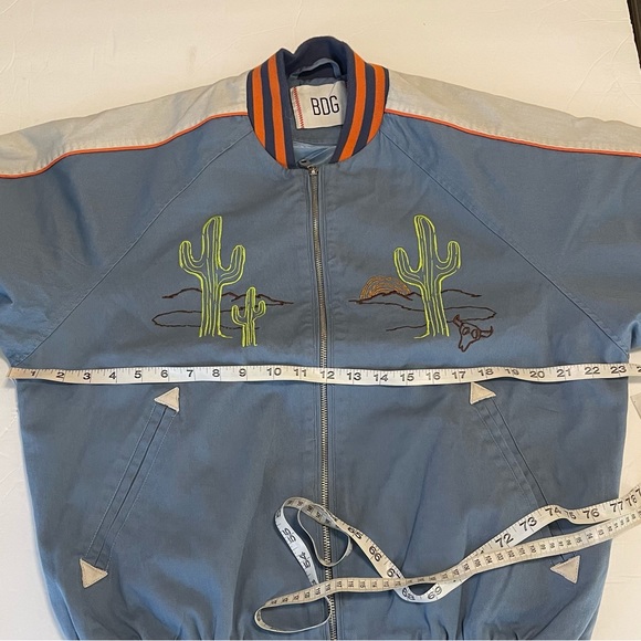 BDG Jacket Embroidered Souvenir Medium New With Tags Cactus - Picture 5 of 12